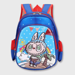 Labubu Backpack - Blue Children's School Bag