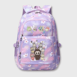 Labubu Backpack - Fashion Purple Backpack