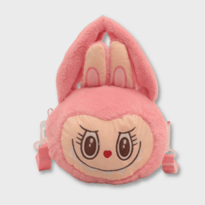 Labubu Backpack - Portable Handbag Pink