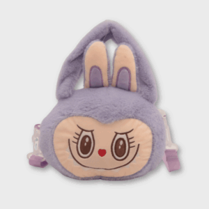 Labubu Backpack - Portable Handbag Purple